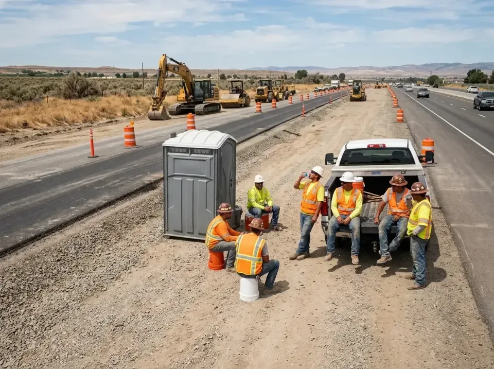 highway-road-construction-crew-007 — frequently asked questions, Porta Potty and Restroom Rentals in Chester, VA